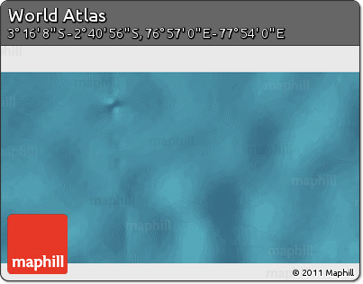 Satellite 3D Map of the Area around 2° 58' 32" S, 77° 25' 30" E
