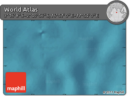 Satellite Map of the Area around 2° 58' 32" S, 77° 25' 30" E