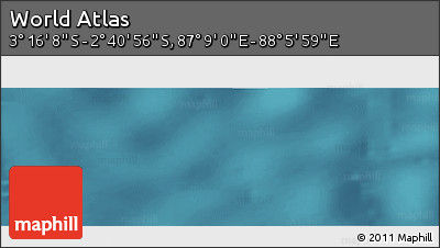 Satellite Panoramic Map of the Area around 2° 58' 32" S, 87° 37' 30" E