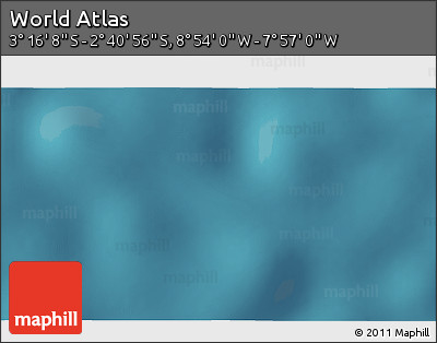 Satellite 3D Map of the Area around 2° 58' 32" S, 8° 25' 30" W