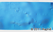 Physical 3D Map of the area around 2° 58' 32" S, 90° 10' 30" E