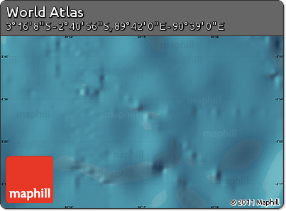 Satellite Map of the Area around 2° 58' 32" S, 90° 10' 30" E