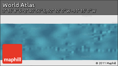 Satellite Panoramic Map of the Area around 2° 58' 32" S, 91° 43' 29" W