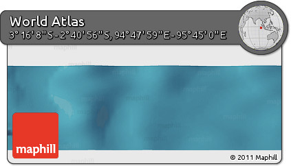 Satellite Panoramic Map of the Area around 2° 58' 32" S, 95° 16' 30" E