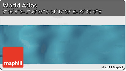 Satellite Panoramic Map of the Area around 2° 58' 32" S, 95° 16' 30" E