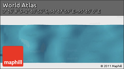 Satellite Panoramic Map of the Area around 2° 58' 32" S, 95° 16' 30" E