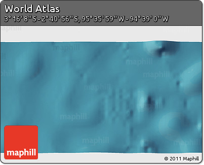 Satellite 3D Map of the Area around 2° 58' 32" S, 95° 7' 30" W