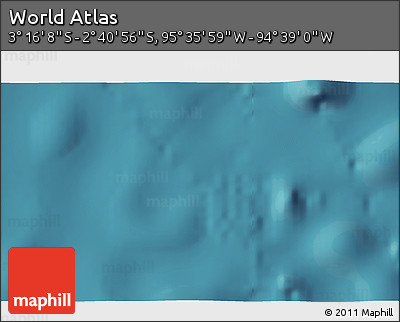 Satellite 3D Map of the Area around 2° 58' 32" S, 95° 7' 30" W