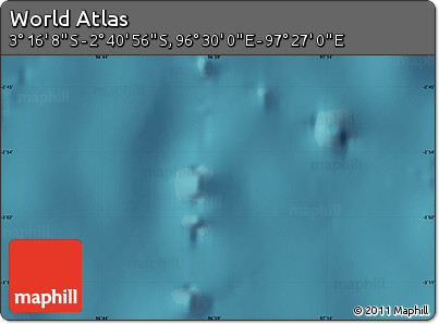 Satellite Map of the Area around 2° 58' 32" S, 96° 58' 29" E