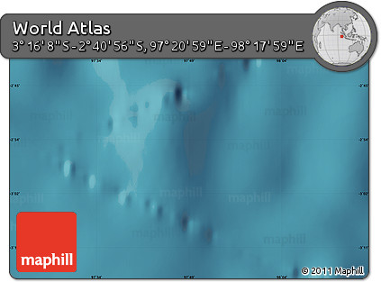 Satellite Map of the Area around 2° 58' 32" S, 97° 49' 29" E