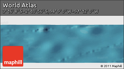 Satellite Panoramic Map of the Area around 2° 58' 32" S, 97° 40' 30" W