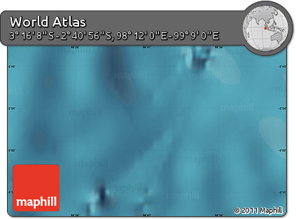Satellite Map of the Area around 2° 58' 32" S, 98° 40' 30" E