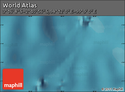 Satellite Map of the Area around 2° 58' 32" S, 98° 40' 30" E