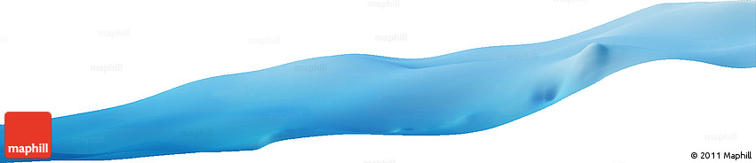 Shaded Relief Horizon Map of the Area around 2° 58' 32" S, 99° 31' 30" E