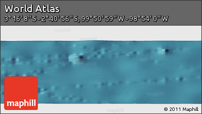Satellite Panoramic Map of the Area around 2° 58' 32" S, 99° 22' 30" W
