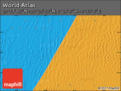 Political Map of the Area around 30° 13' 46" N, 0° 4' 30" E