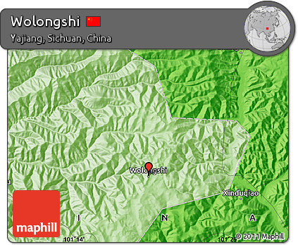 Political Map of Wolongshi