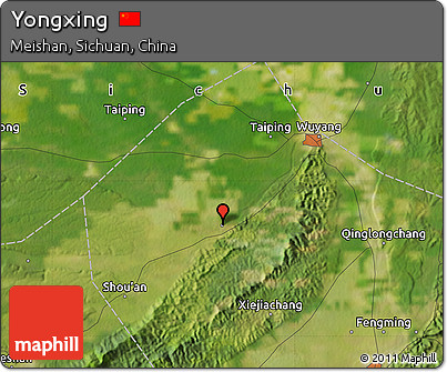 Satellite Map of Yongxing