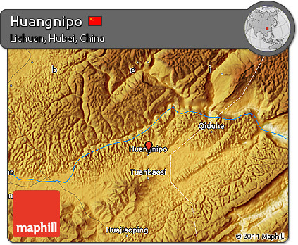 Physical Map of Huangnipo