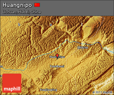 Physical Map of Huangnipo