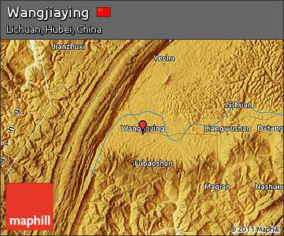 Physical Map of Wangjiaying