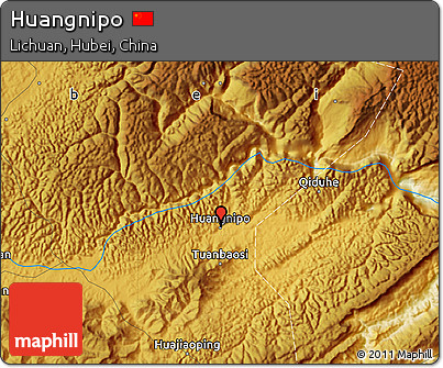 Physical Map of Huangnipo