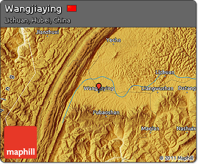 Physical Map of Wangjiaying
