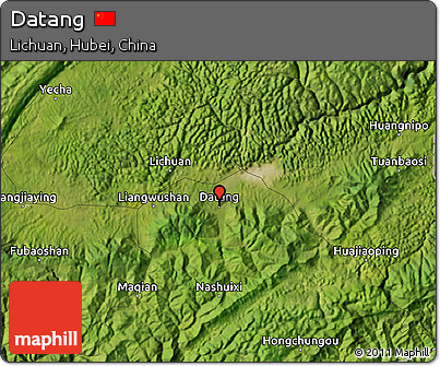 Satellite Map of Datang