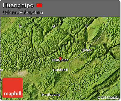 Satellite Map of Huangnipo