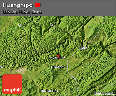 Satellite Map of Huangnipo