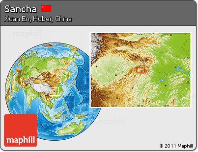 Physical Location Map of Sancha