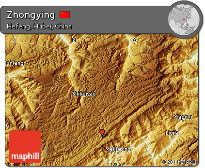 Physical Map of Zhongying