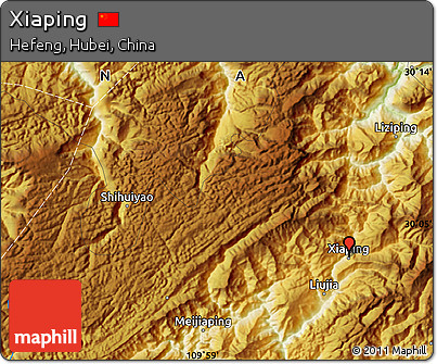 Physical Map of Xiaping