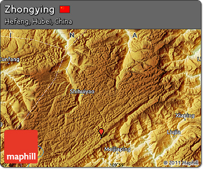 Physical Map of Zhongying