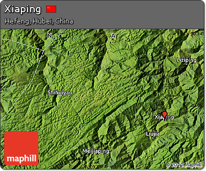 Satellite Map of Xiaping