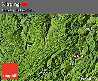 Satellite Map of Xiaping