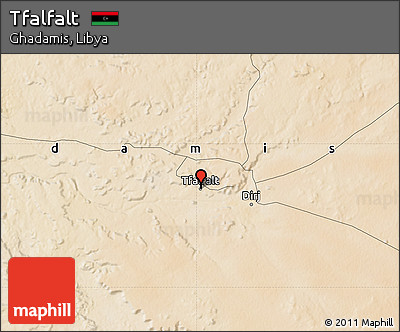 Satellite Map of Tfalfalt