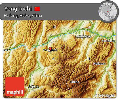 Physical Map of Yangliuchi