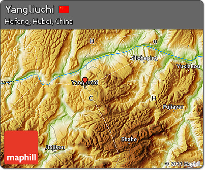 Physical Map of Yangliuchi