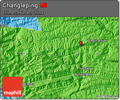 Political Map of Changleping