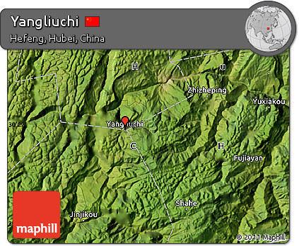 Satellite Map of Yangliuchi