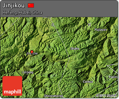 Satellite Map of Jinjikou