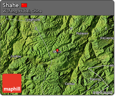Satellite Map of Shahe