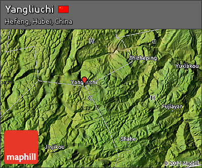 Satellite Map of Yangliuchi