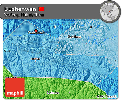Political Map of Duzhenwan