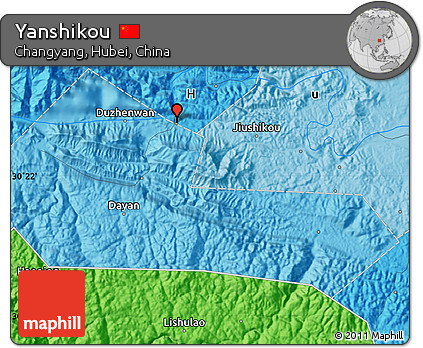 Political Map of Yanshikou