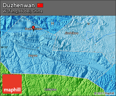 Political Map of Duzhenwan