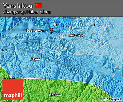 Political Map of Yanshikou
