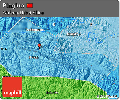 Political Map of Pingluo