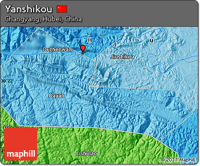 Political Map of Yanshikou